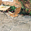 Bradstone Grey Reconstituted stone Paving slab, 5.3m² (L)600mm (W)300mm Pack of 46
