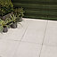Bradstone Grey Reconstituted stone Paving slab, 7.2m² (L)600mm (W)600mm Pack of 20