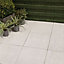Bradstone Grey Reconstituted stone Paving slab, 8.1m² (L)450mm (W)450mm Pack of 40