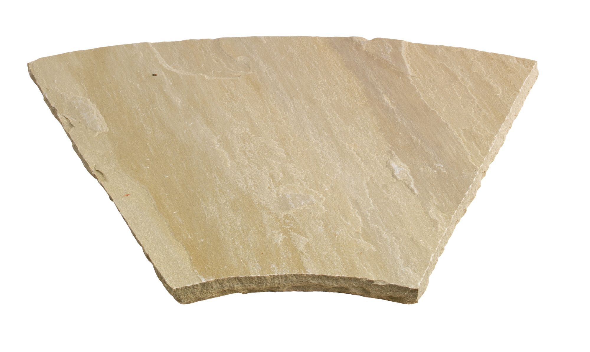 Bradstone Natural sandstone Autumn green Sandstone Paving slab (L)100mm (W)100mm - Sample