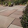 Bradstone Natural sandstone Imperial green Sandstone Paving set, 19.52m² (L)4905mm (W)3980mm