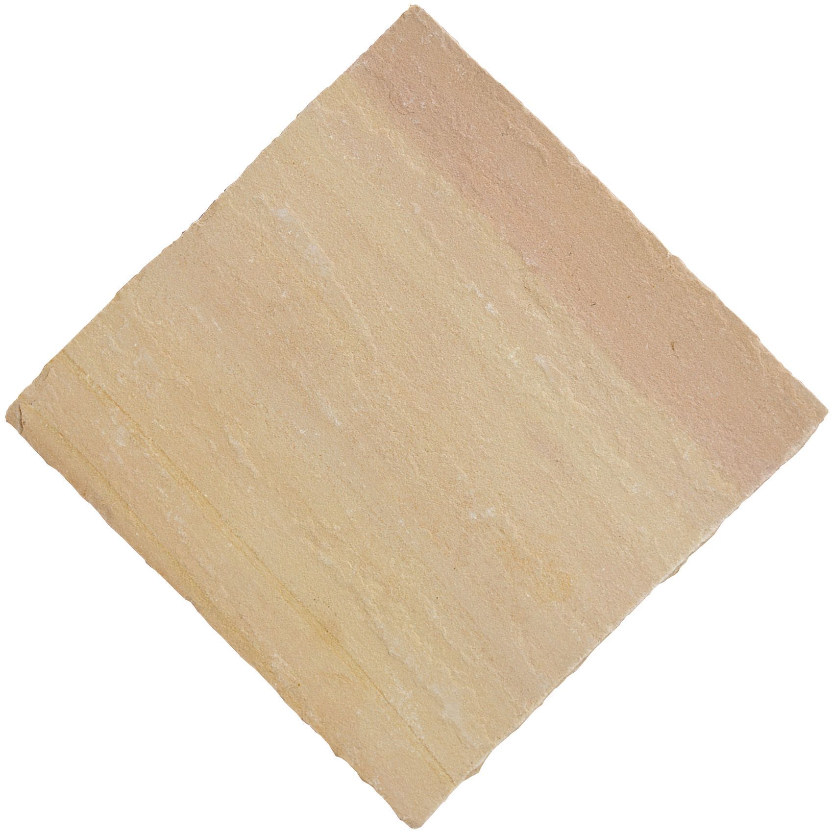 Bradstone Natural sandstone Sunset buff Sandstone Paving set, 15.3m² Pack of 48