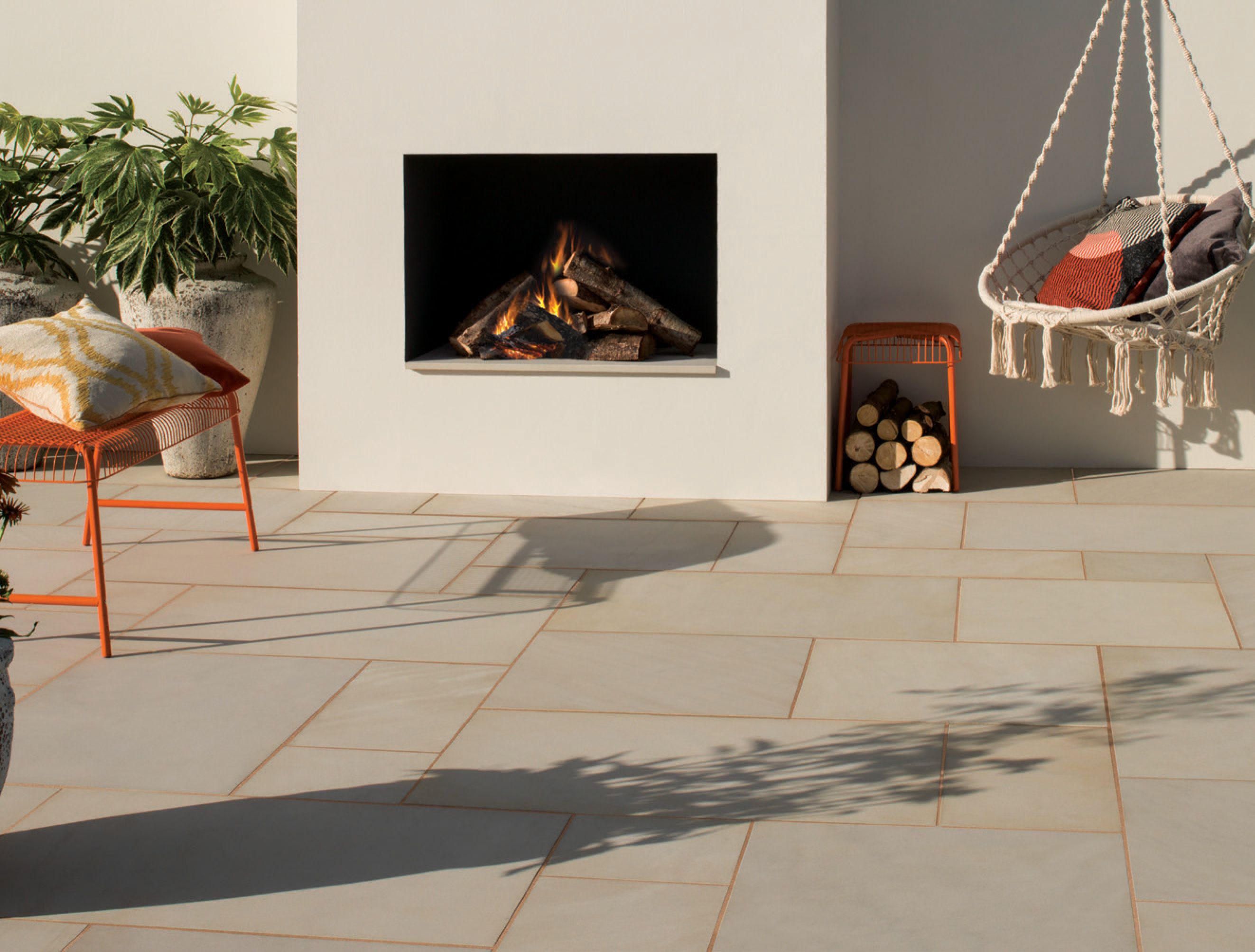 Bradstone New dune Natural stone Paving set, 15.3m² Pack of 48