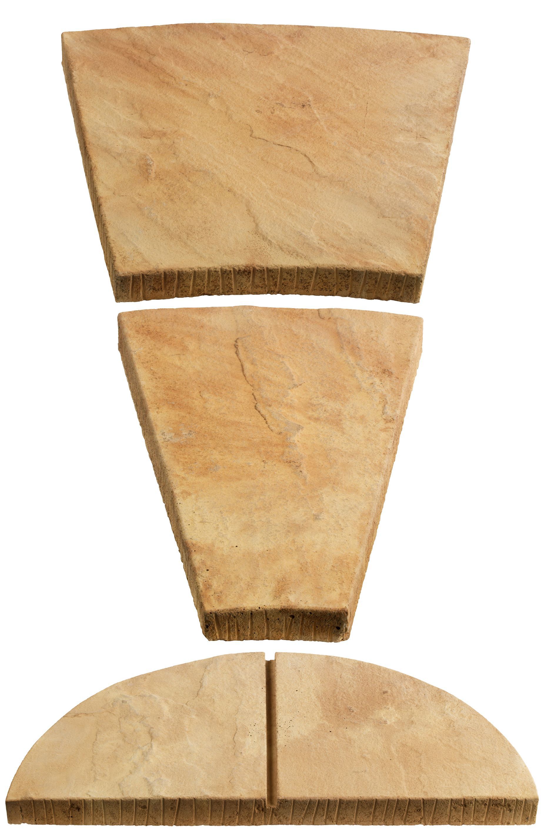 Bradstone Old riven Autumn cotswold Reconstituted stone Paving set, 4.52m² Pack of 34