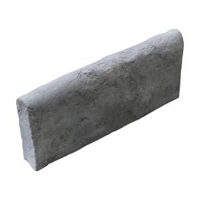 Bradstone Old town Traditional Weathered grey Paving edging (H)200mm (W)450mm, Pack of 34