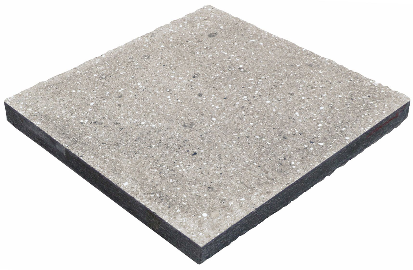 Bradstone Panache ground Silver grey Reconstituted stone Paving slab, 8.1m² (L)450mm (W)450mm Pack of 40