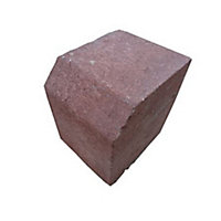Bradstone Red Block kerb (L)125mm (W)125mm (T)100mm
