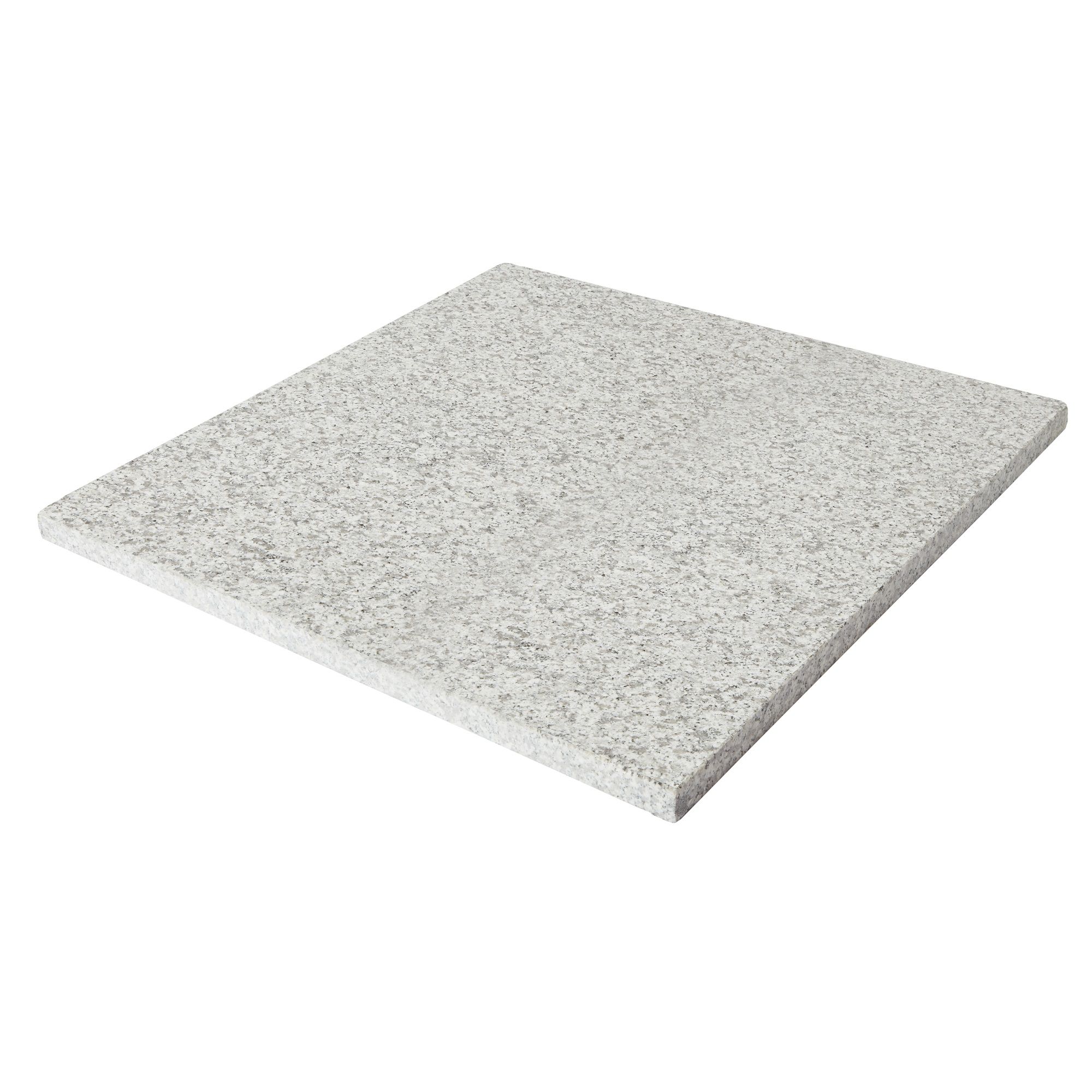 Bradstone Silver grey Granite Paving slab, 0.36m² (L)595mm (W)595mm