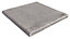 Bradstone Textured Dark grey Reconstituted stone Paving slab (L)600mm (W)600mm Pack of 20