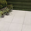 Bradstone Textured Grey Reconstituted stone Paving slab, 0.2m² (L)450mm (W)450mm