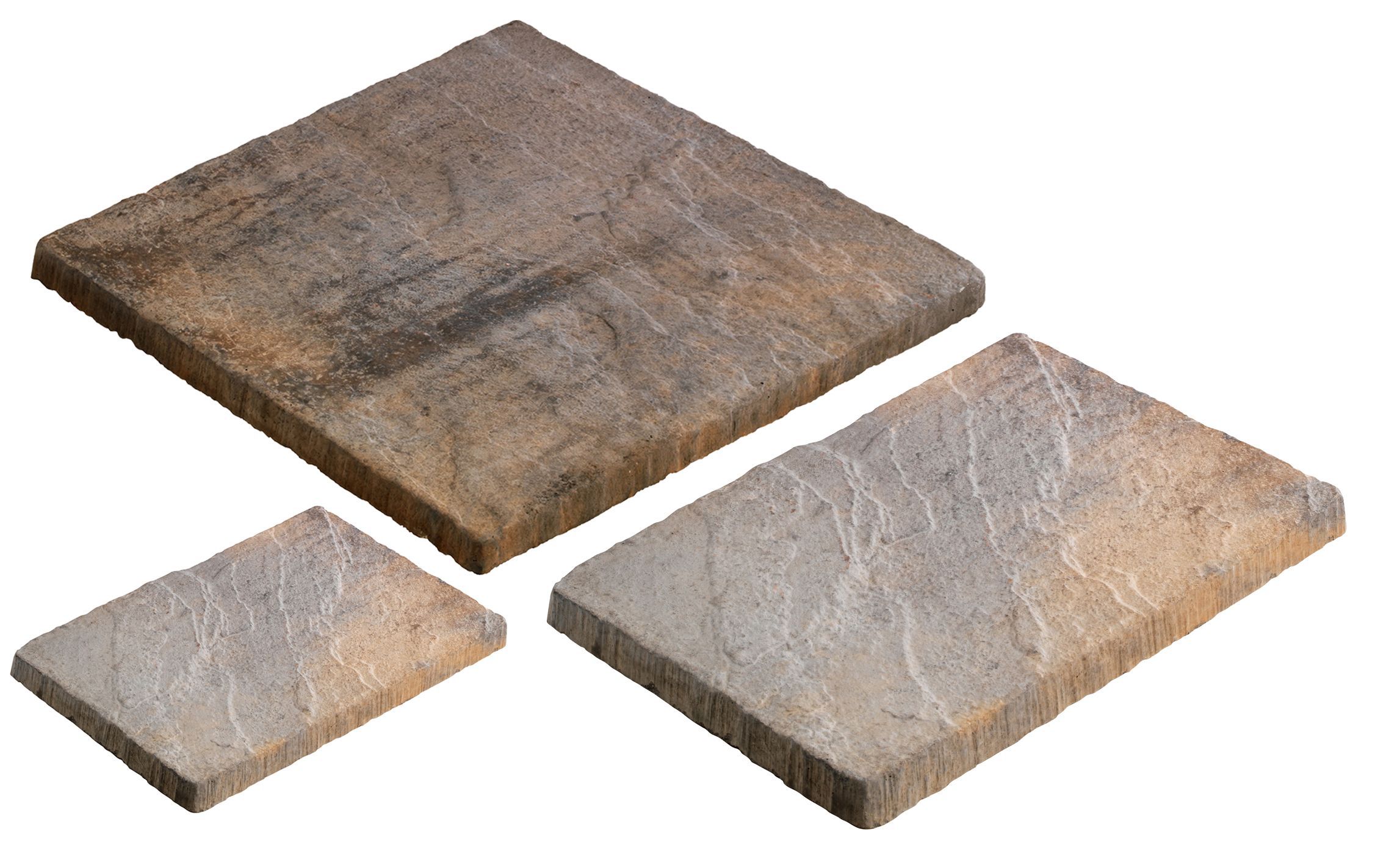 BradstoneAshbourne York brown Reconstituted stone Paving set, 9.72m² Pack of 48