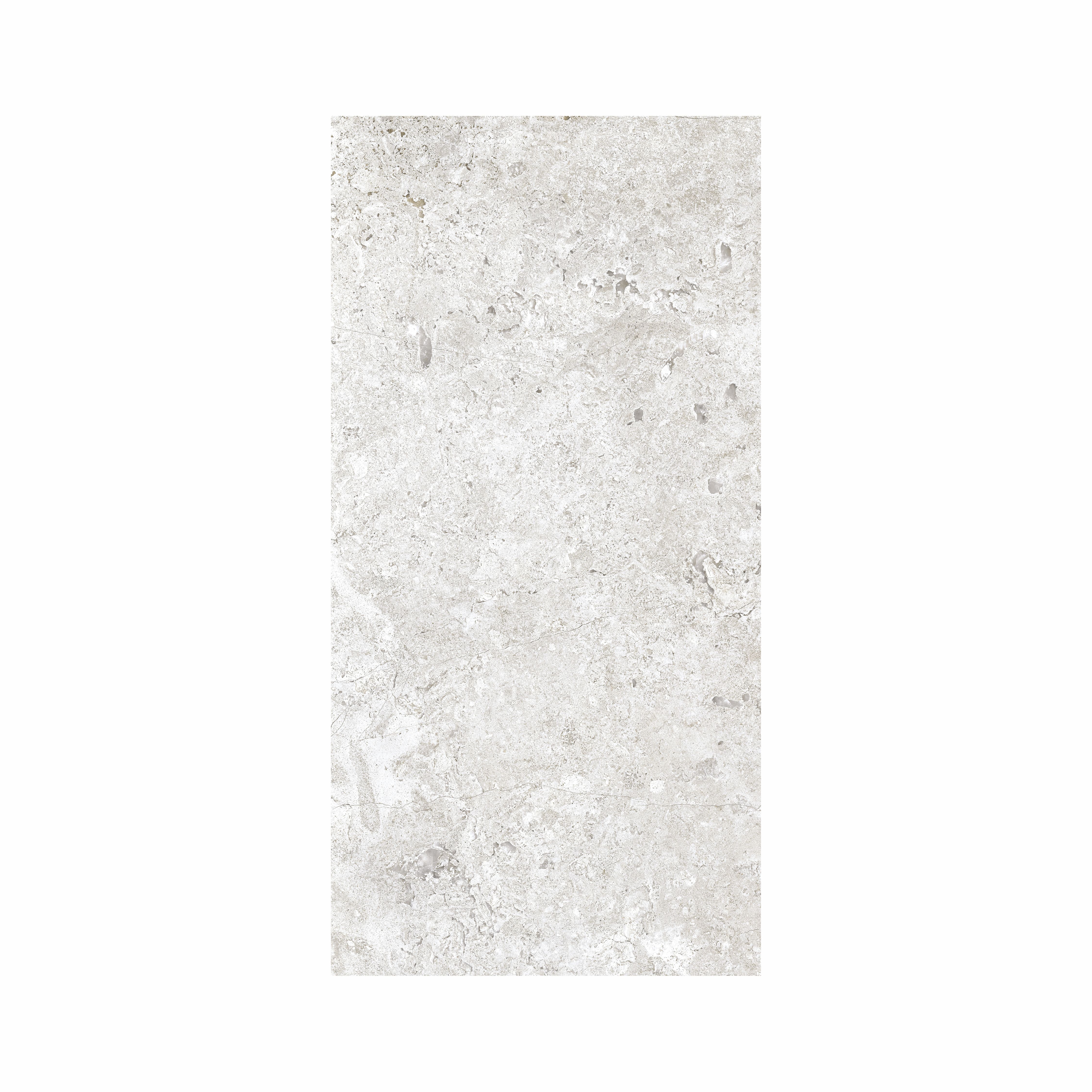 Bradwell Light grey Matt Marble effect Porcelain Wall & floor Tile, Pack of 6, (L)600mm (W)300mm