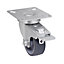 Braked Light duty Swivel Castor WC59, (Dia)50mm (H)71mm (Max. Weight)30kg