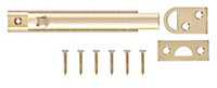 Brass Flush Door bolt N268 (L)100mm (W)15mm