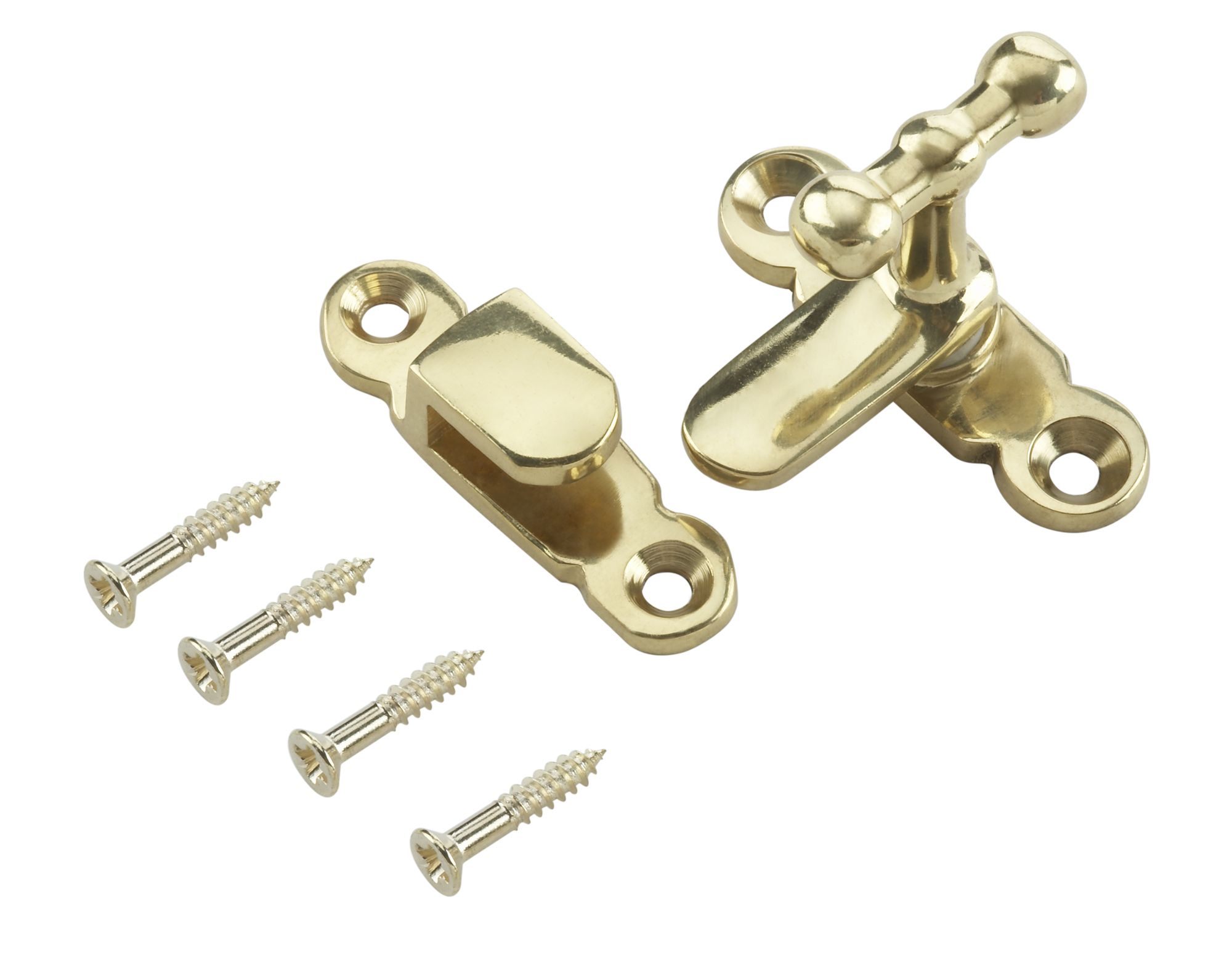 Brass-plated Brass Showcase catch