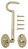 Brass-plated Cabin hook, (L)130mm