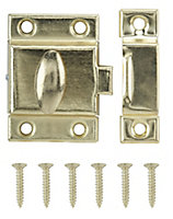 Brass-plated Carbon steel Cabinet catch