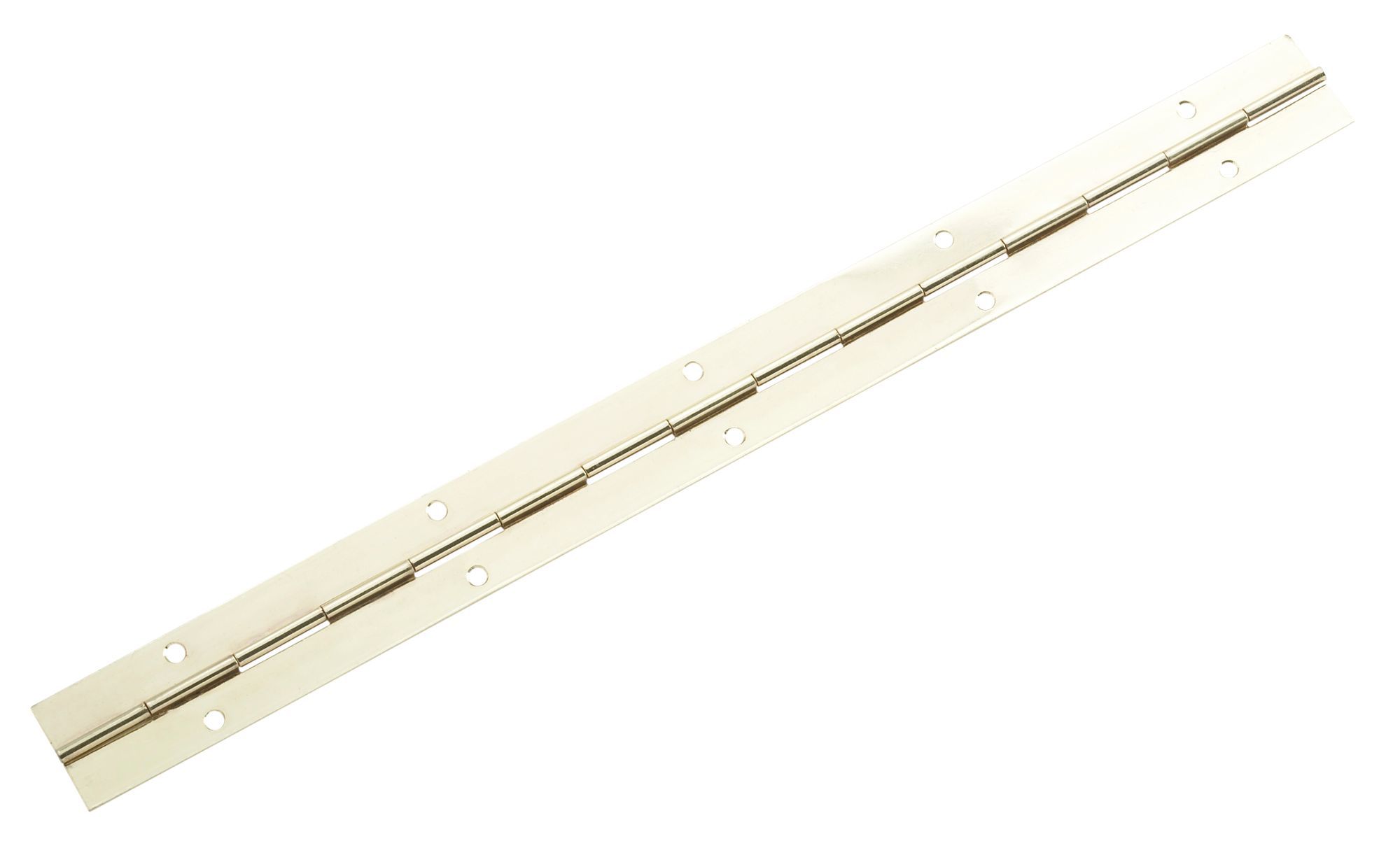 Brass-plated Steel Continuous Door hinge N481 (L)300mm