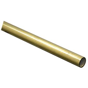 Brass Round Tube, (L)1m (Dia)4mm