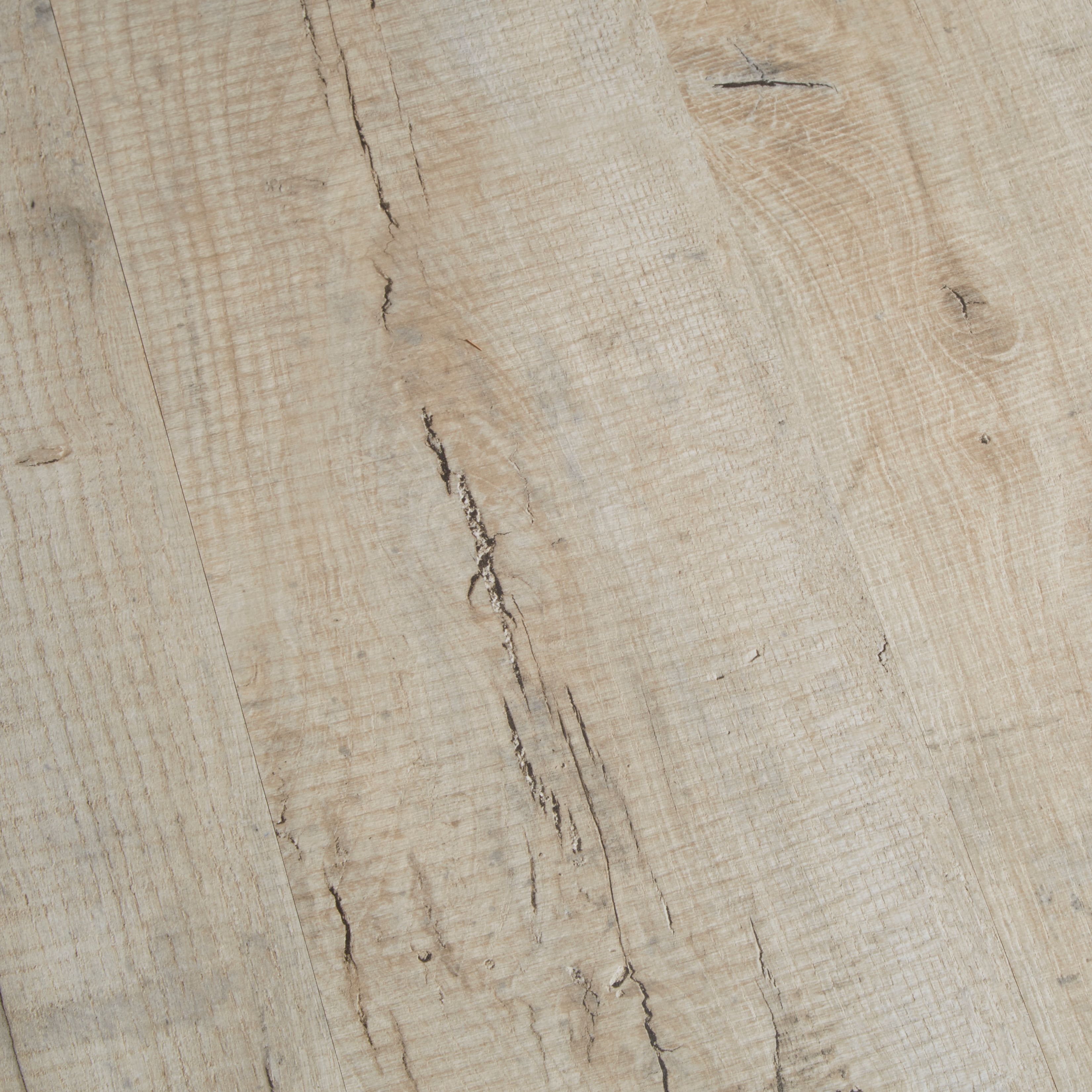 Brisbane Grey Gloss Oak effect Laminate Flooring Sample