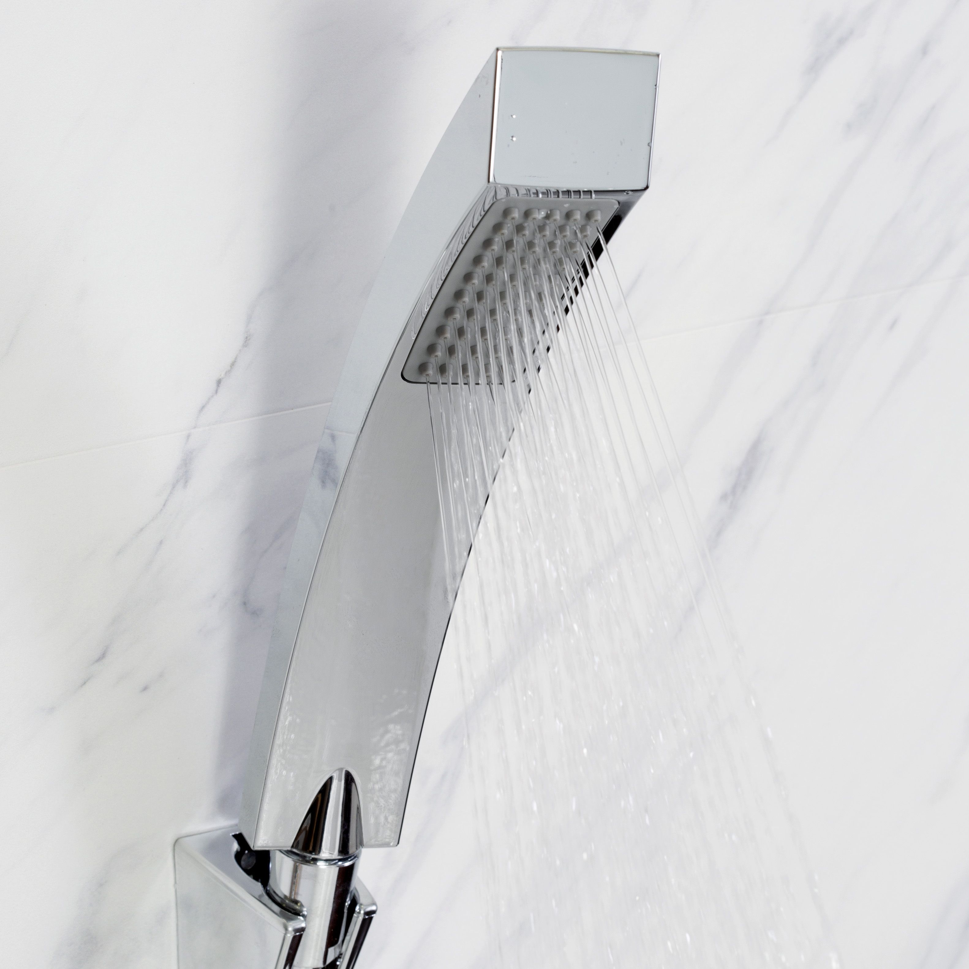 Bristan Invigor Standard Chrome effect Deck-mounted Manual Bath Shower mixer Tap