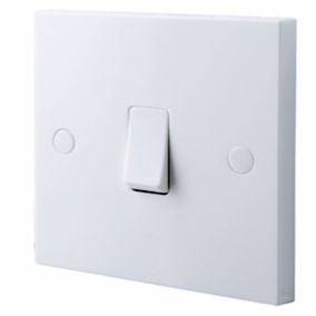 British General 10A 1 way Raised square Switch