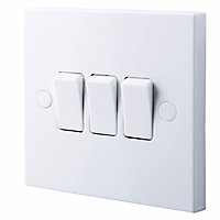 British General 10A 2 way Raised square Switch