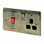British General 45A Switched Cooker switch & socket