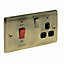 British General 45A Switched Cooker switch & socket