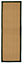 Brown, green Herringbone weave Rug 180cmx60cm