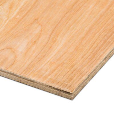 Brown Hardwood Plywood (L)2.44m (W)1220mm (T)12mm