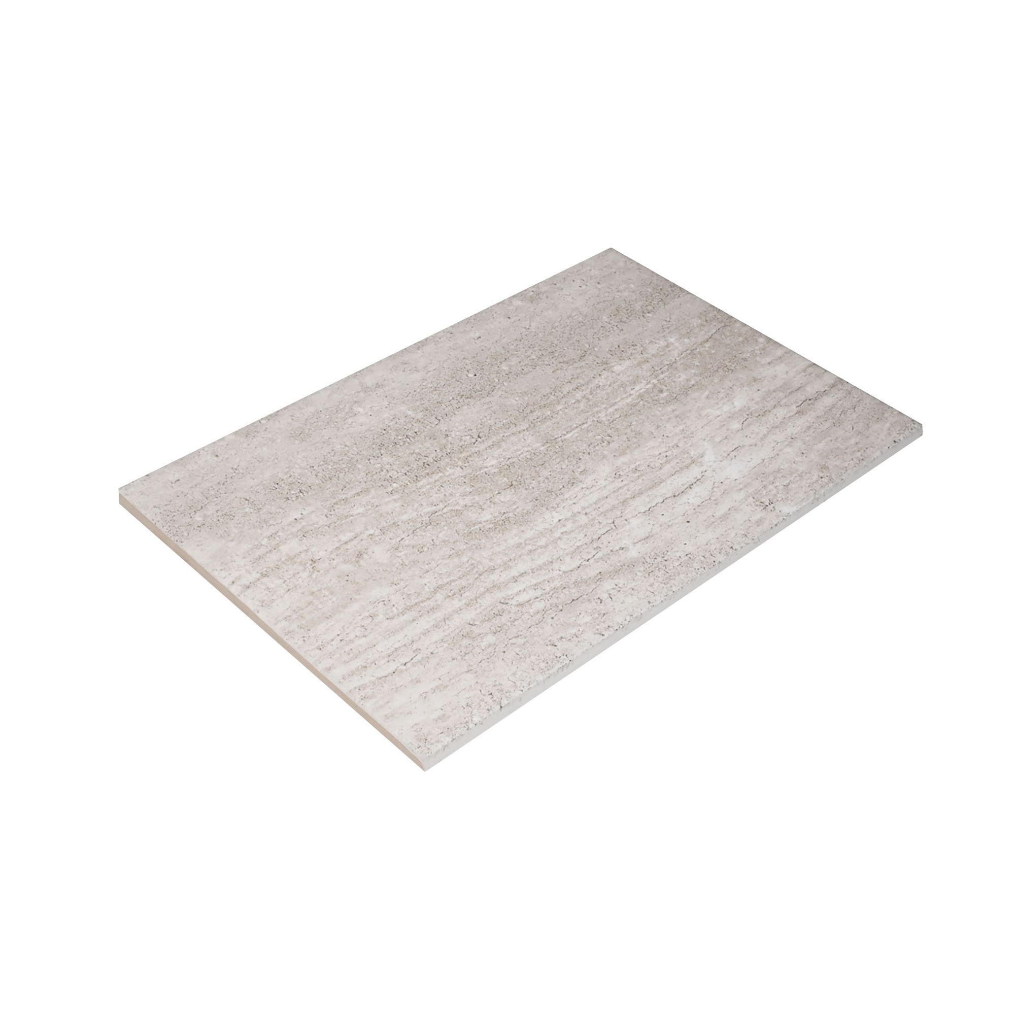 Brown Matt Textured Stone effect Ceramic Wall Tile, Pack of 17, (L)300mm (W)200mm
