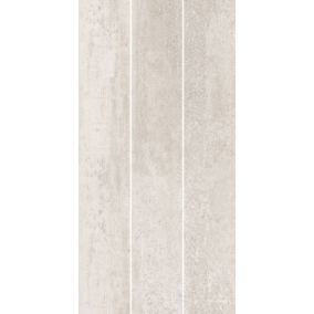 Brown Matt Textured Stone effect Ceramic Wall Tile, Pack of 5, (L)600mm (W)300mm