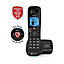BT DECT Black Telephone with Nuisance call blocker & answer machine
