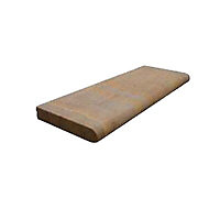 Bull nosed Paving edging Red, (L)450mm (H)150mm Pack of 1