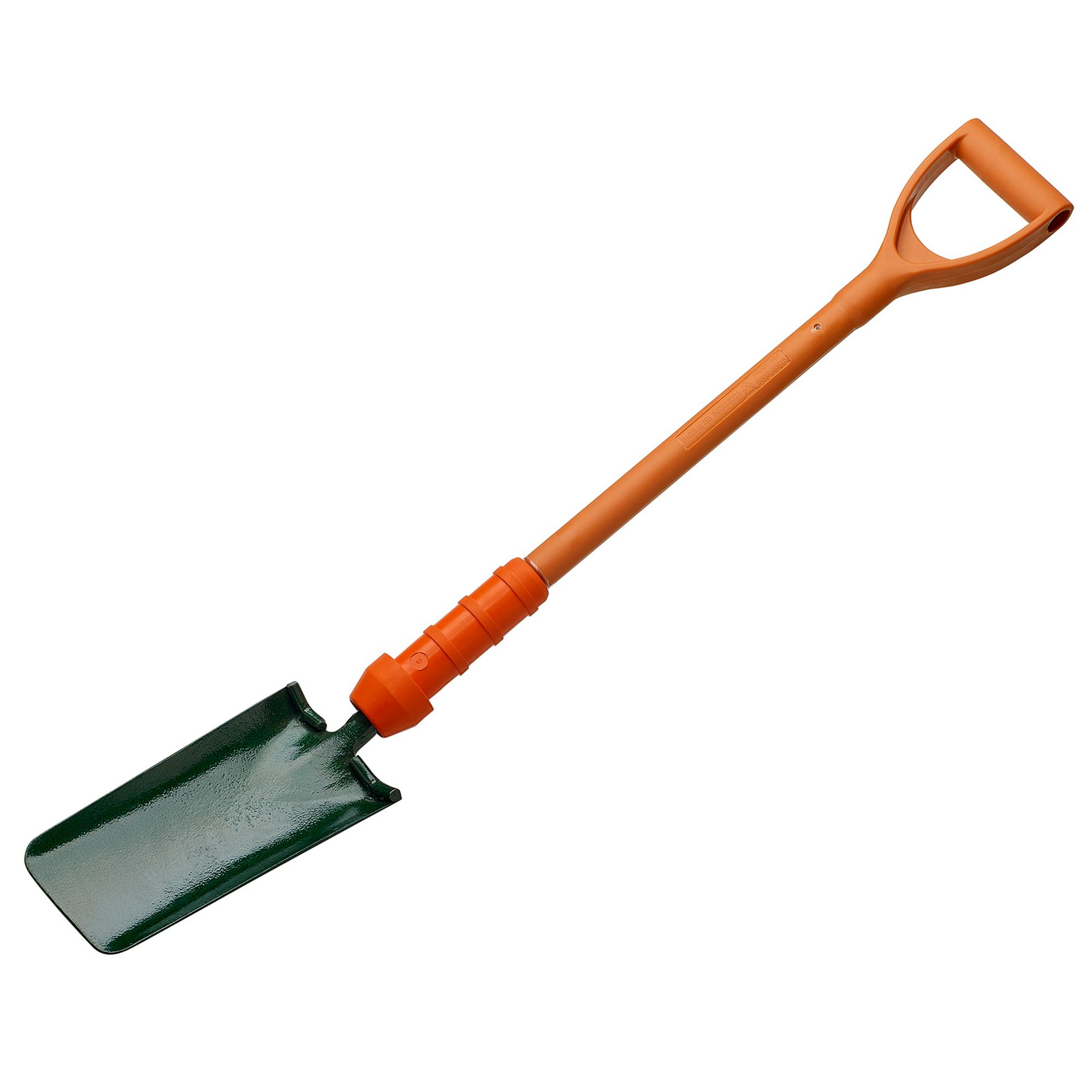 Bulldog Insulated Cable Layer Square D Handle Trenching Shovel PD5CLINR