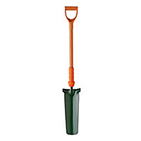 Bulldog Insulated Newcastle Pointed D Handle Trenching Drain shovel PD5NDINR