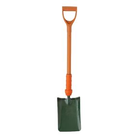 Bulldog Insulated Trench Square D Handle Trenching Shovel PD5TSINR