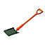 Bulldog Insulated Trench Square D Handle Trenching Shovel PD5TSINR