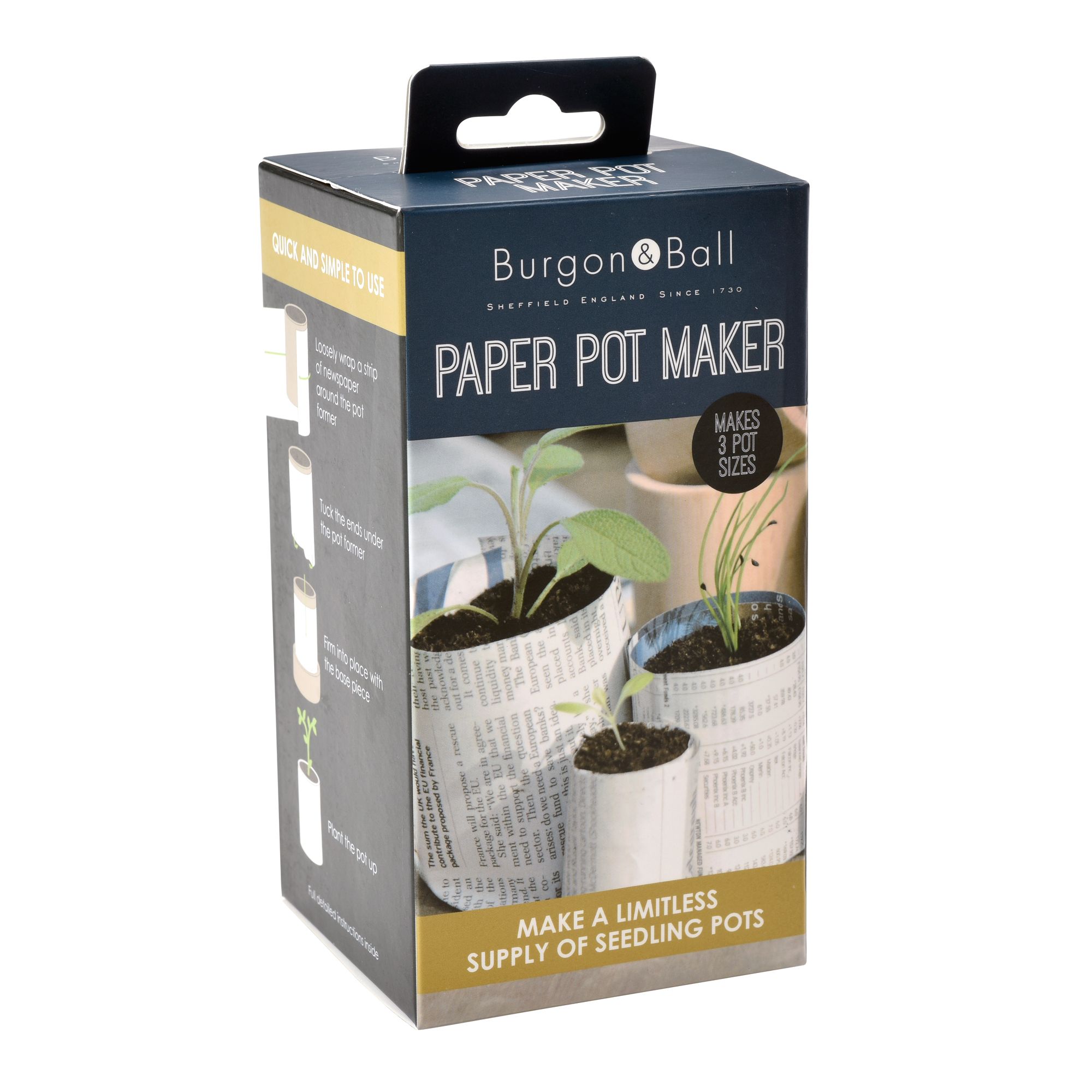 Burgon & Ball Eco Pot maker kit