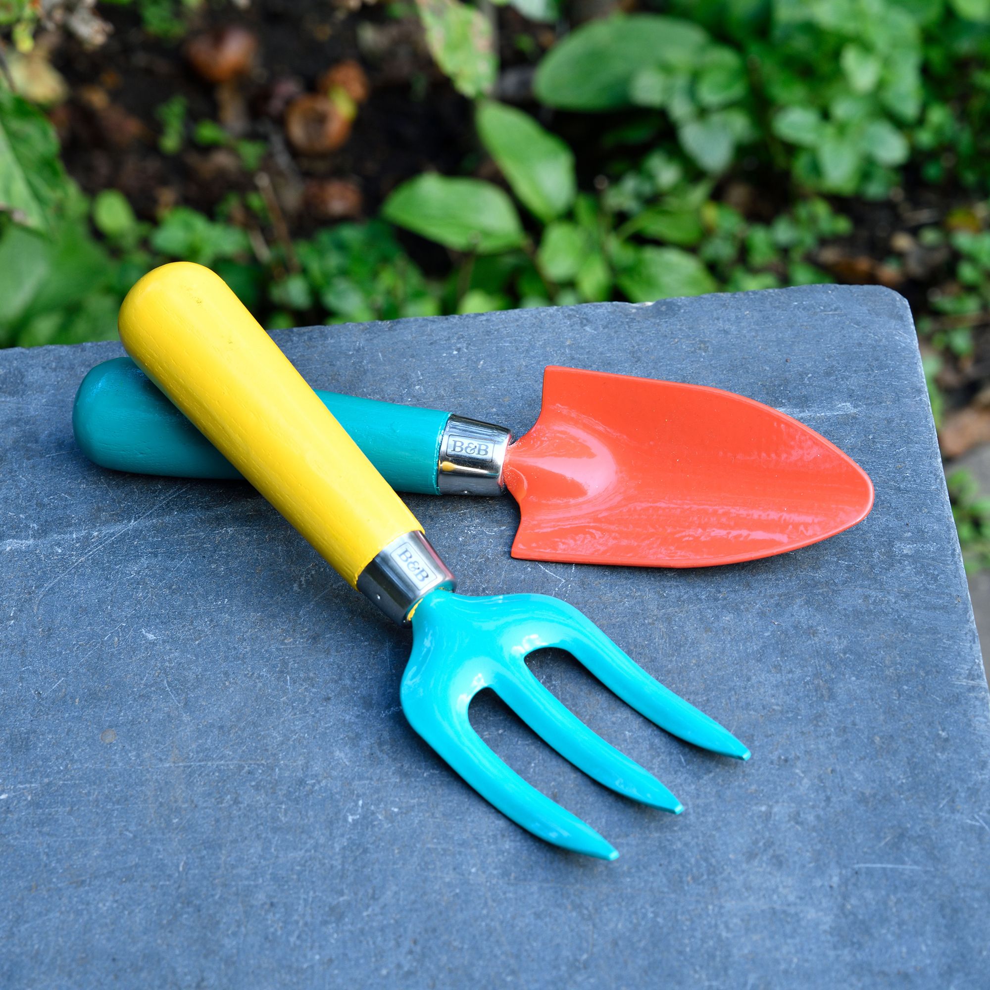 Burgon & Ball National Trust Kids Fork & trowel set