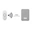 Byron Grey & white Wireless Door chime kit with Transformer not required DBY-22322BS-KF