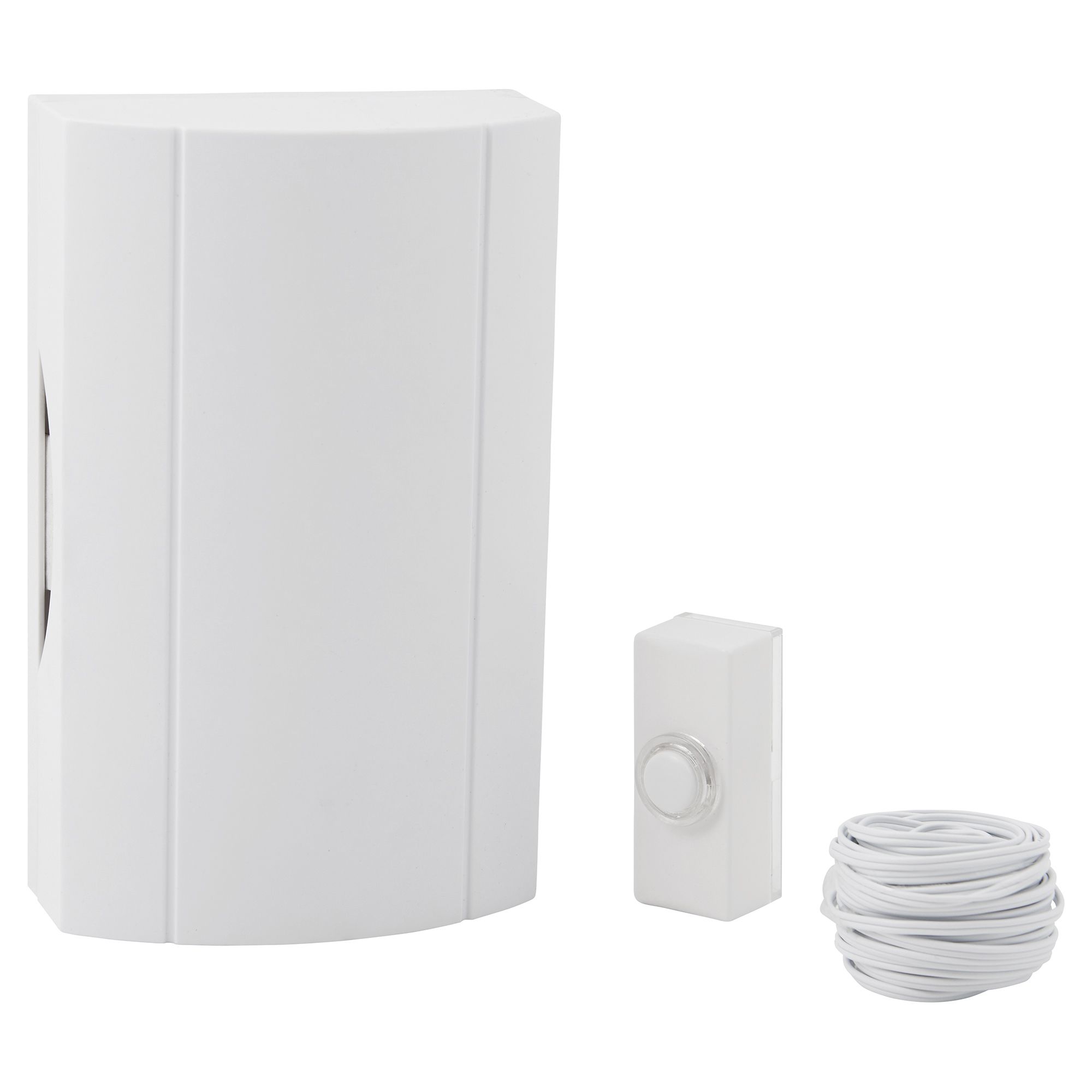 Byron White Wired Door chime kit