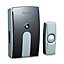 Byron White Wireless Battery-powered Door chime kit BY504