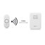 Byron White Wireless Door chime kit with Transformer not required DBY-22312BS-KF
