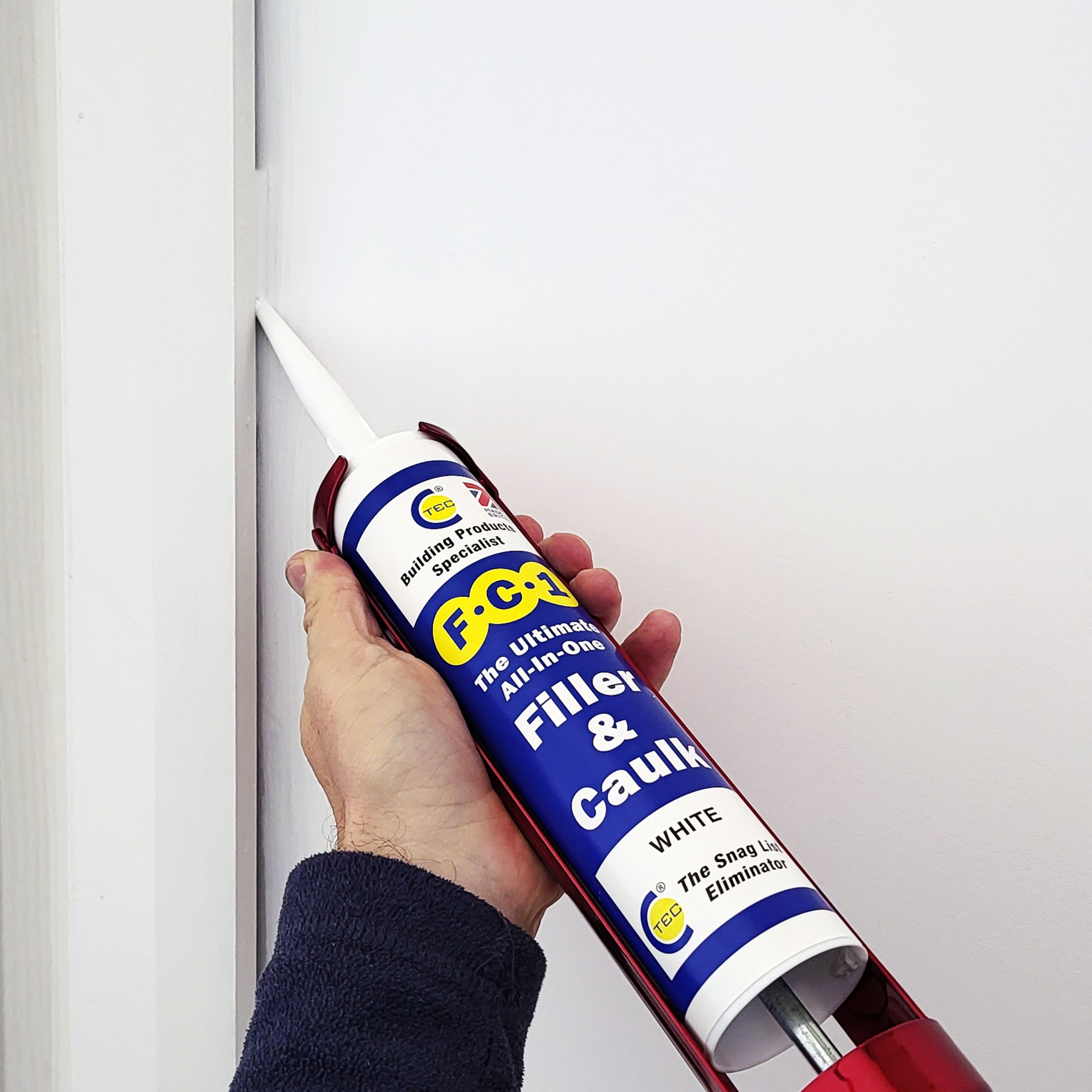 C-Tec FC1 All-In-One White Filler & caulk 310ml