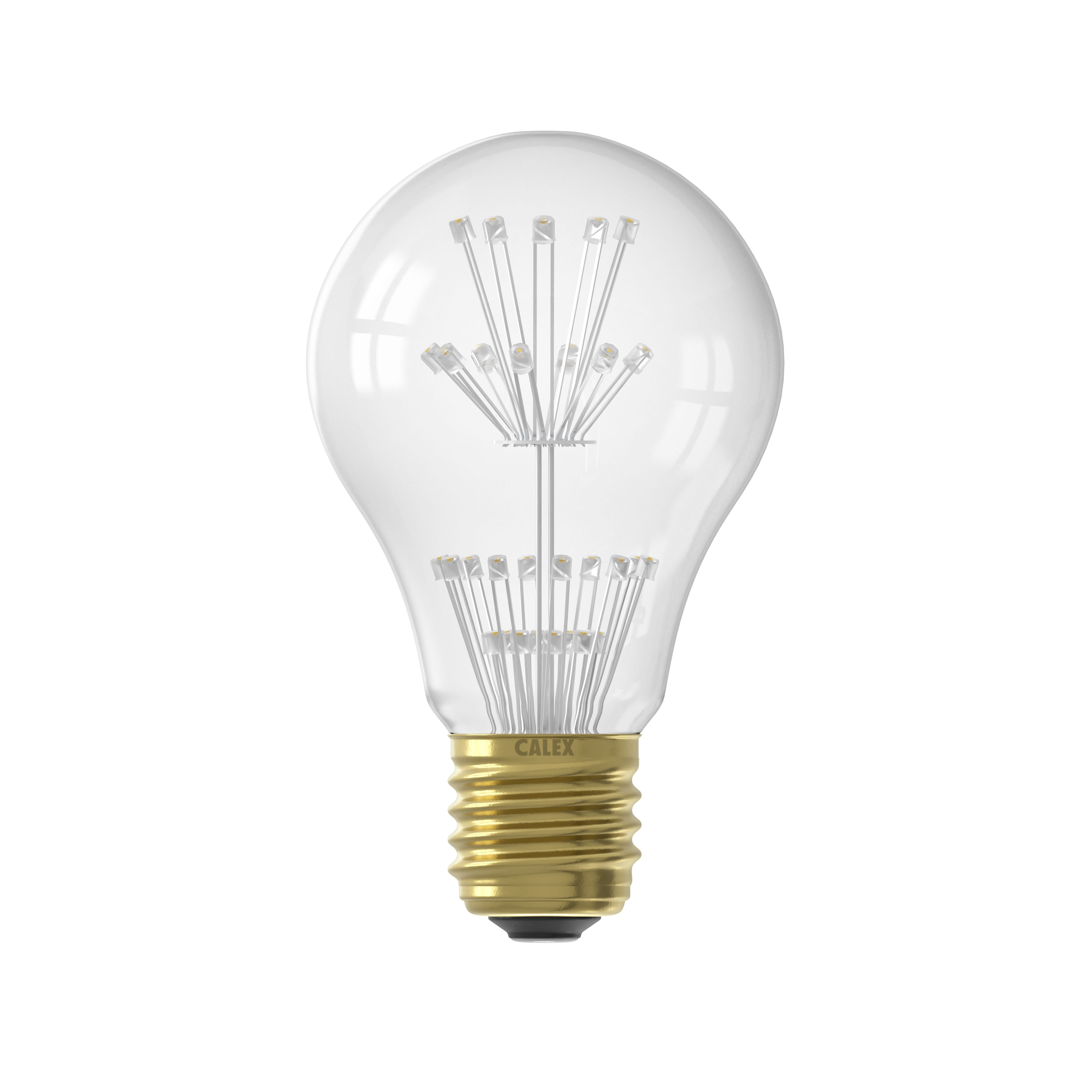 CALEX E27 1.5W 136lm Clear A60 Extra warm white LED Filament Light bulb