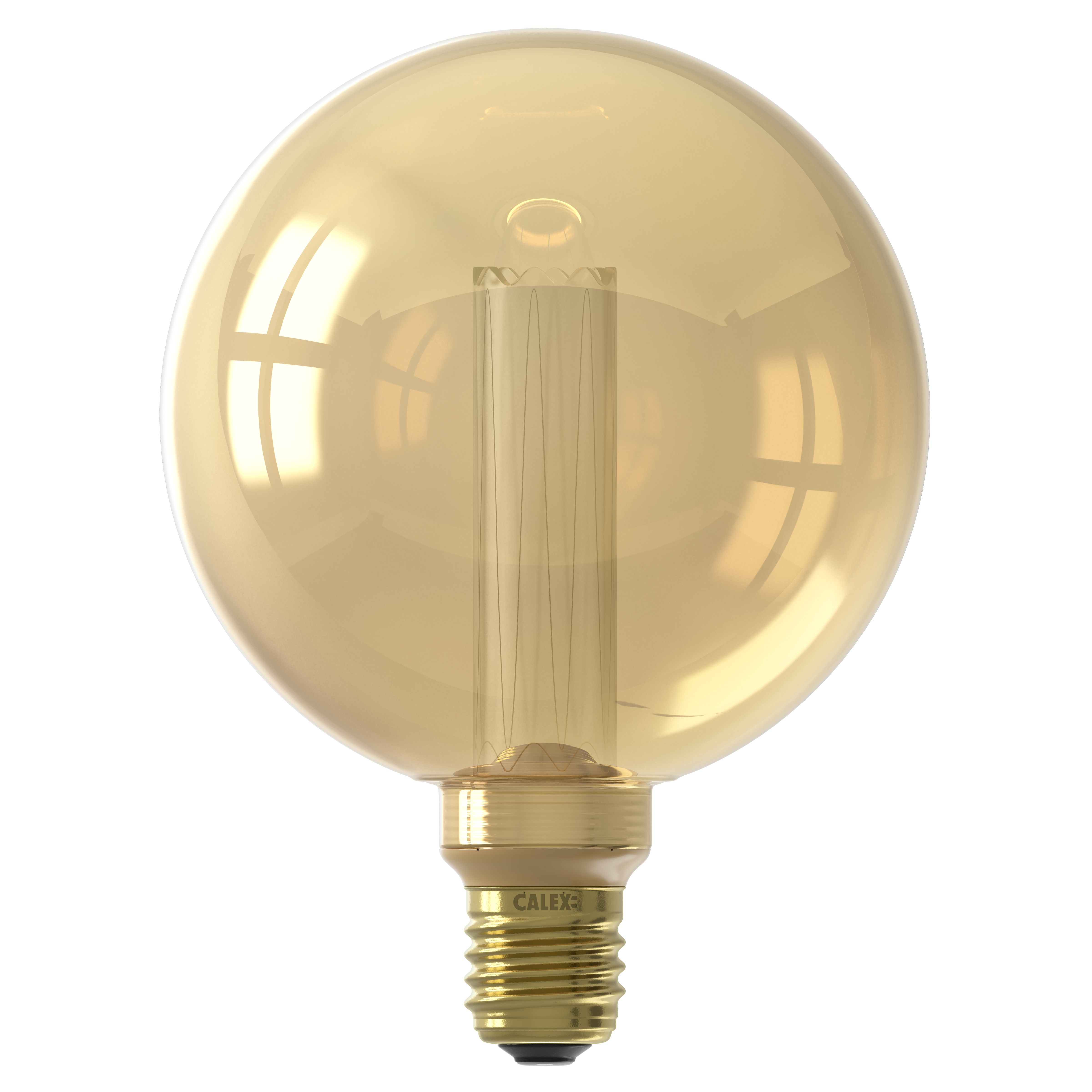 Calex E27 3.5W 120lm 360° Transparent Globe Extra warm white LED Dimmable LED Light bulb