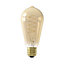 CALEX E27 4W 200lm Amber ST64 Extra warm white LED Dimmable Filament Light bulb