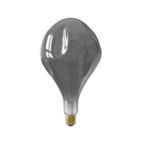 CALEX EVO E27 6W 130lm Smoke Balloon Extra warm white LED Dimmable Filament Light bulb
